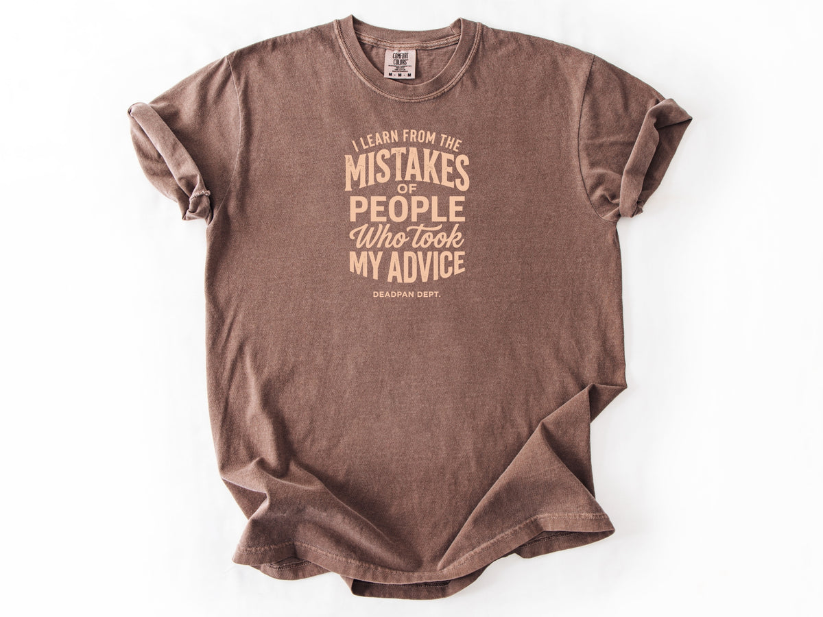 I learn from mistakes Tee