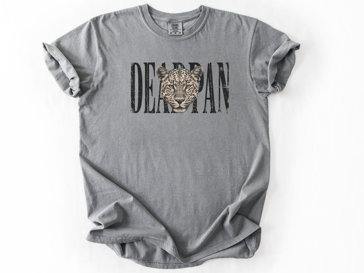 Deadpan leopard Tee