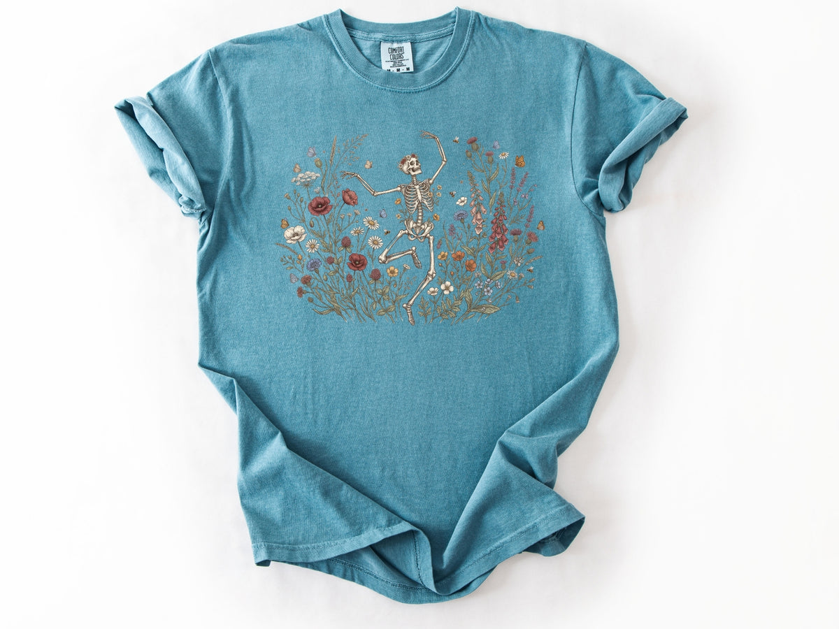 Wildflower skeleton Tee