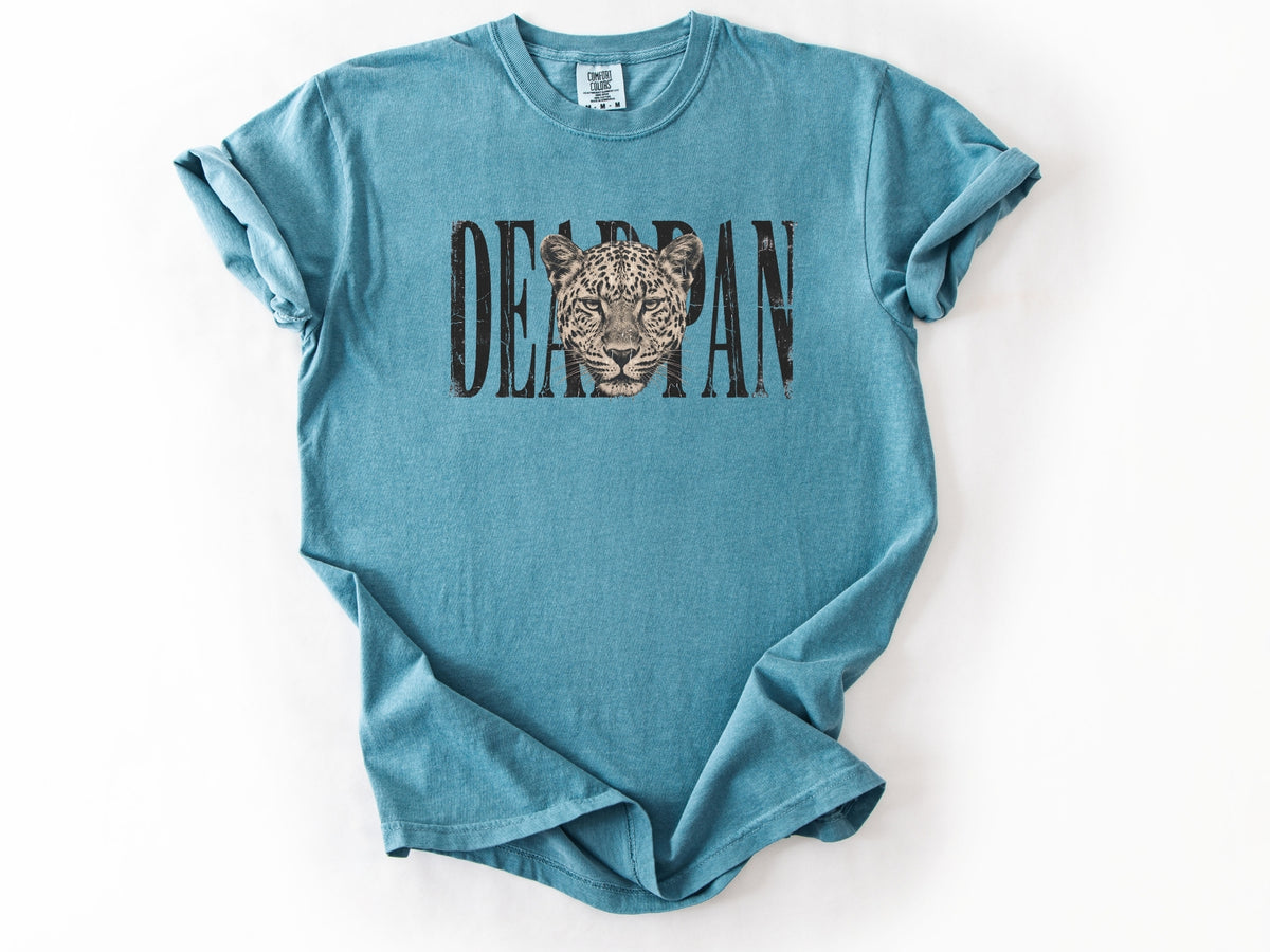 Deadpan leopard Tee