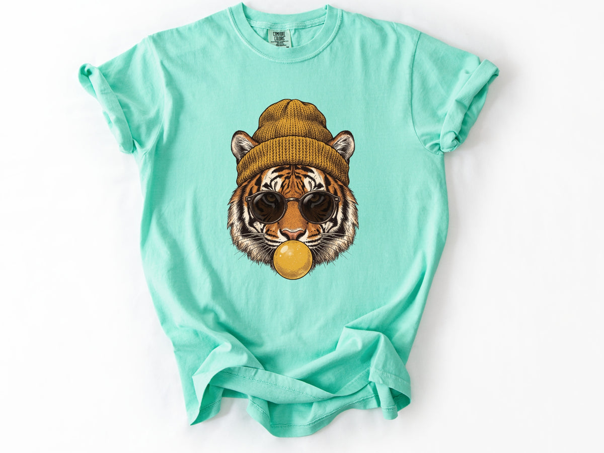 Tiger in a hat Tee