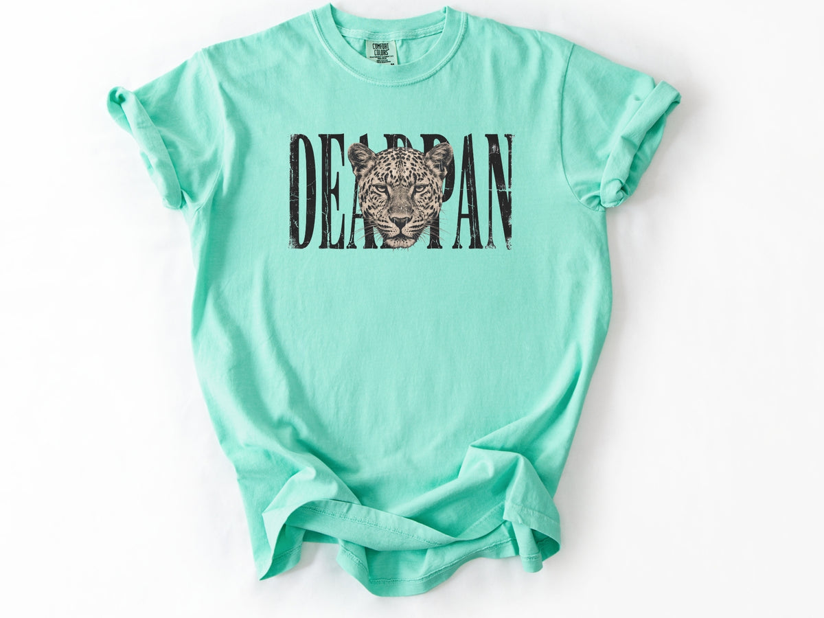 Deadpan leopard Tee