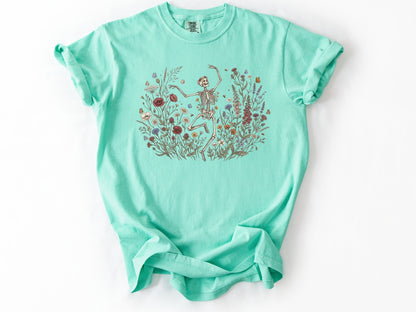 Wildflower skeleton Tee