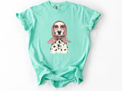 Dalmatian in a Scarf Tee