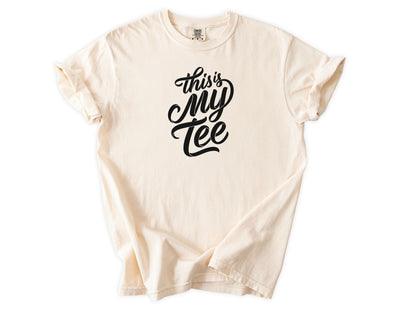 this is my tee Tee