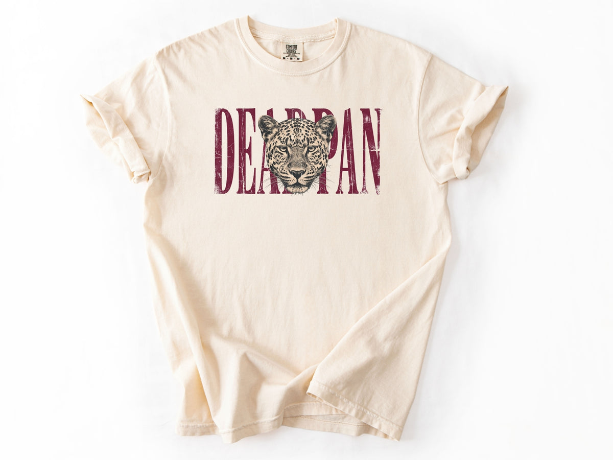 Deadpan leopard Tee