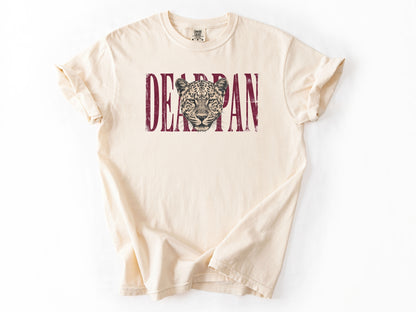 Deadpan leopard Tee
