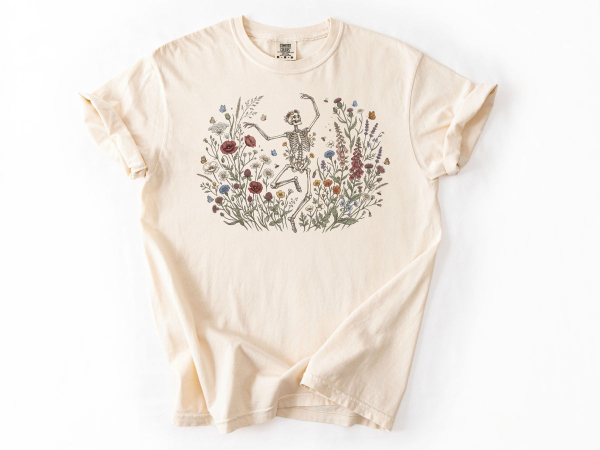 Wildflower skeleton Tee