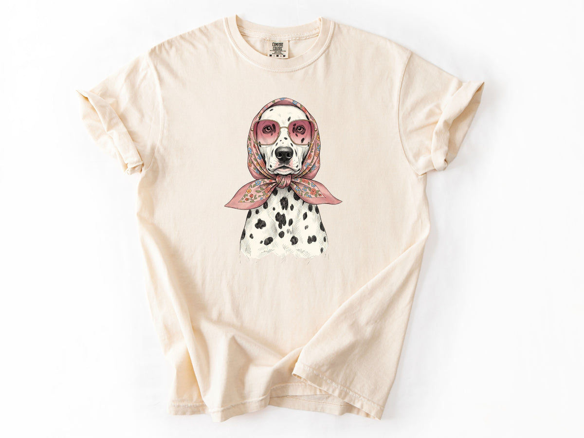 Dalmatian in a Scarf Tee
