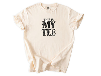 This is my tee Tee