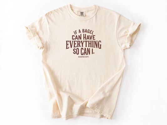 If a bagel can Tee
