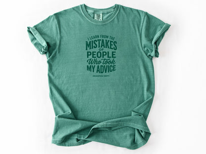 I learn from mistakes Tee