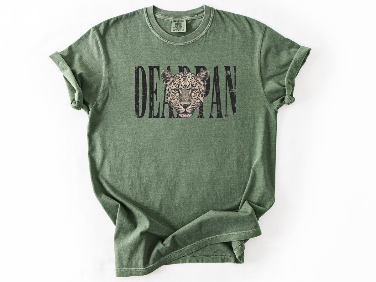 Deadpan leopard Tee