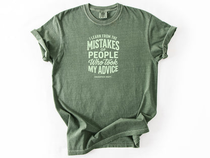 I learn from mistakes Tee