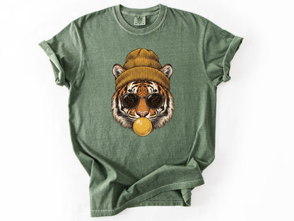Tiger in a hat Tee
