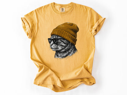 Cat in a hat Tee