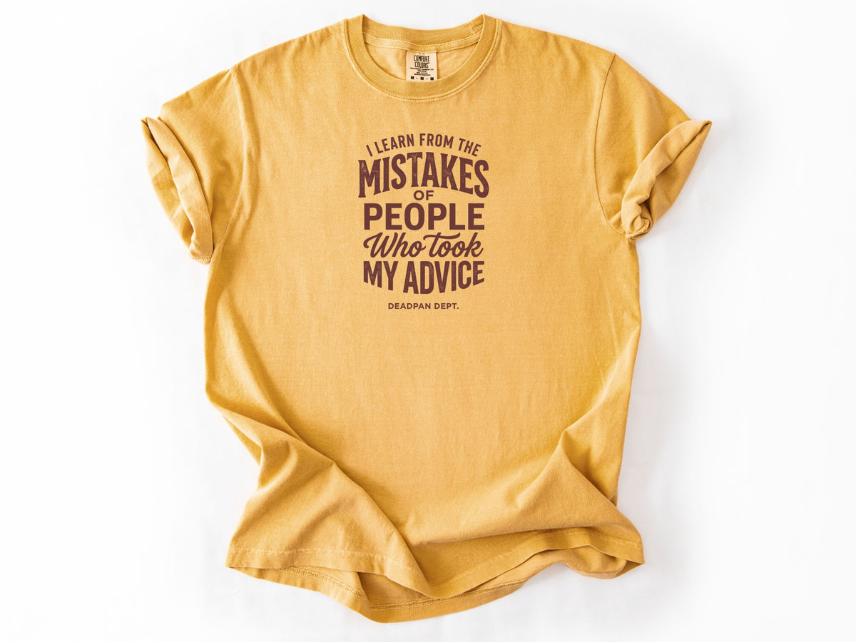 I learn from mistakes Tee