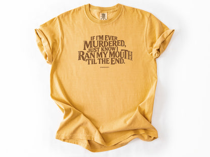 If i'm ever Tee