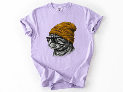 Cat in a hat Tee