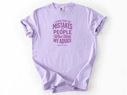 I learn from mistakes Tee