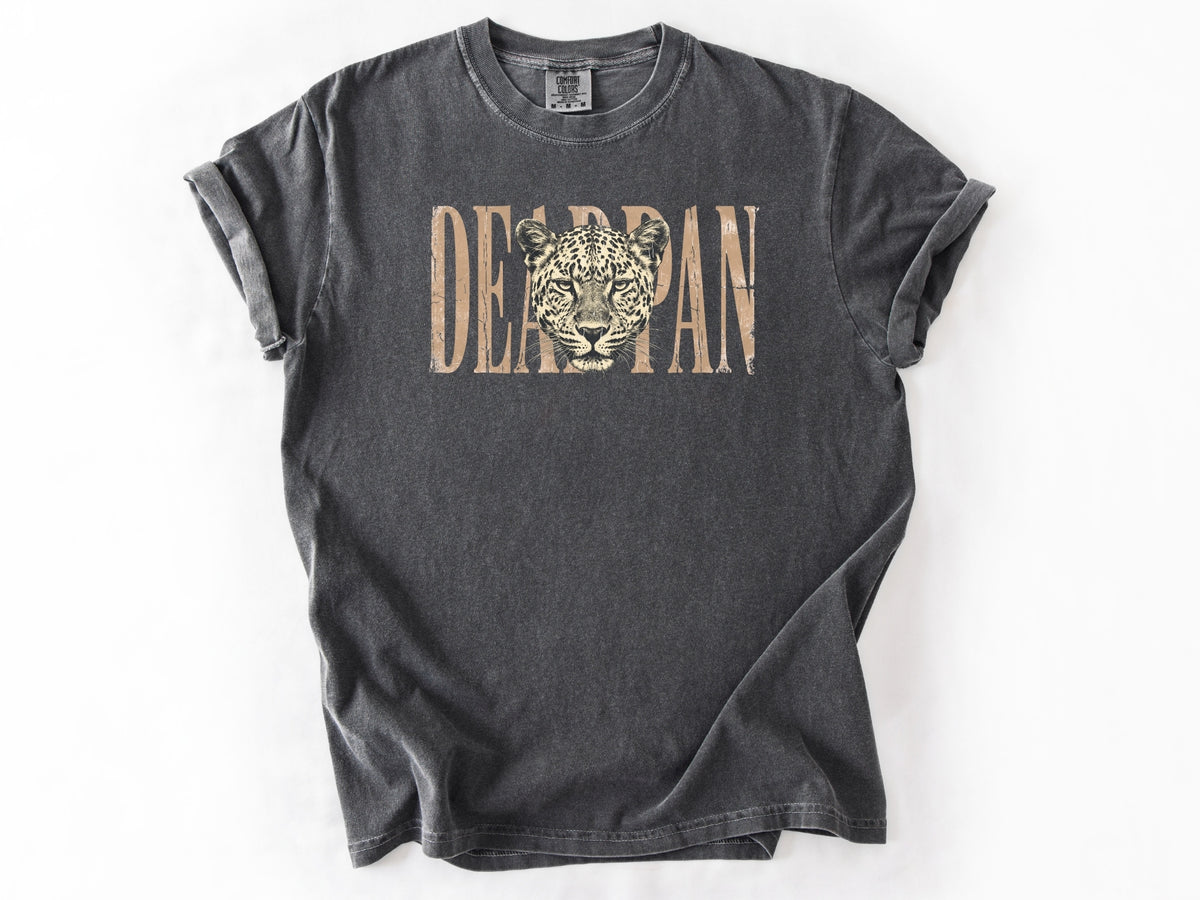 Deadpan leopard Tee