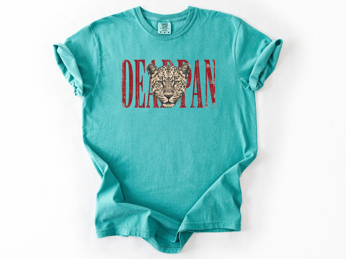 Deadpan leopard Tee