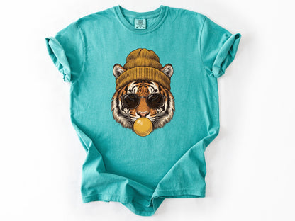 Tiger in a hat Tee