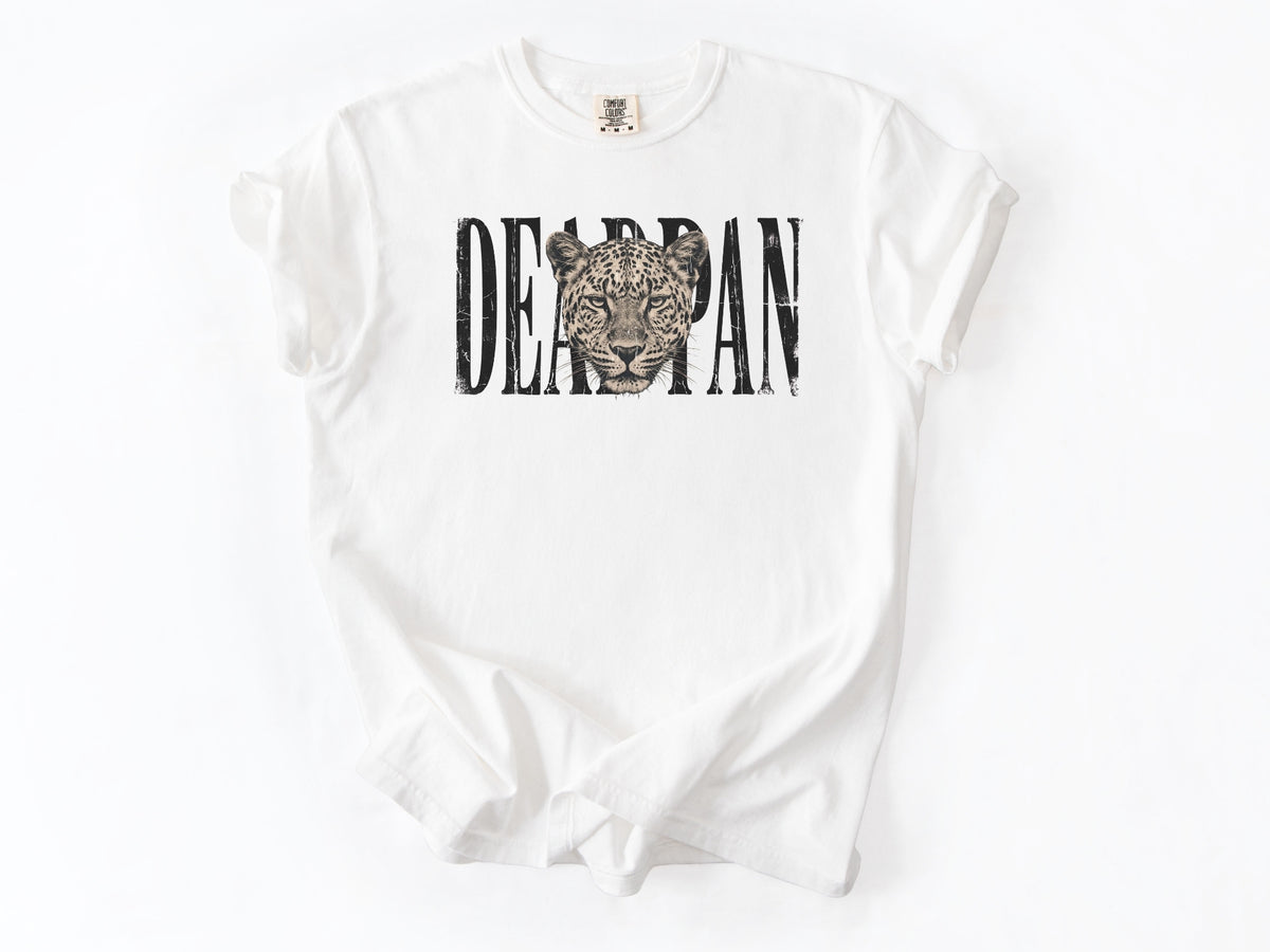 Deadpan leopard Tee