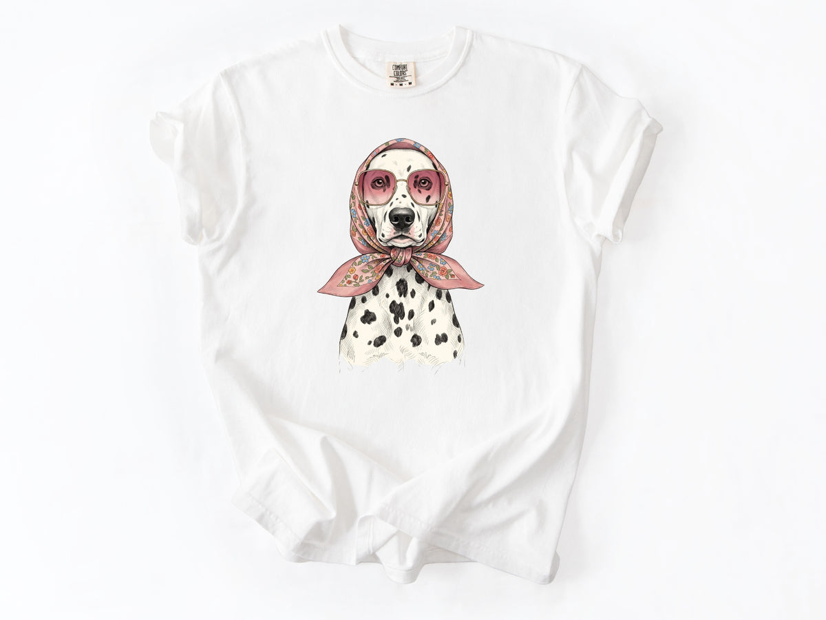 Dalmatian in a Scarf Tee