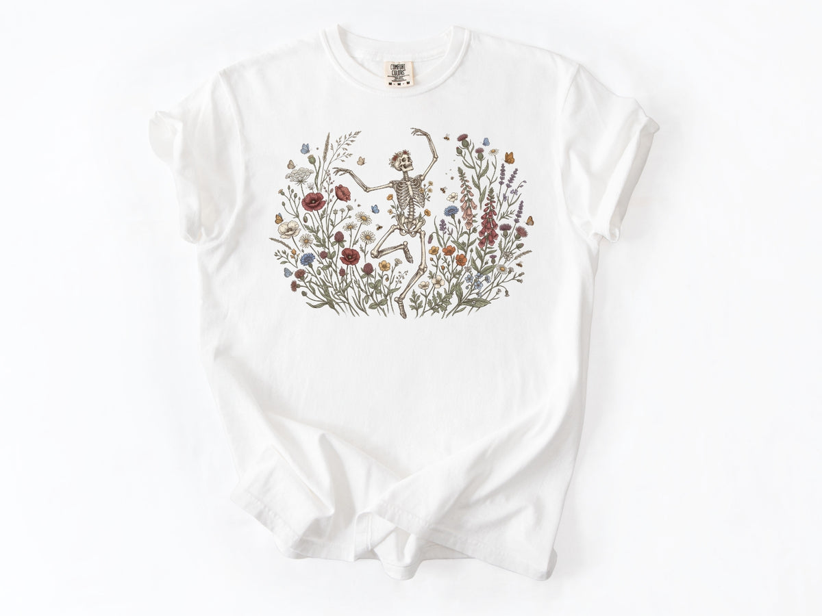 Wildflower skeleton Tee