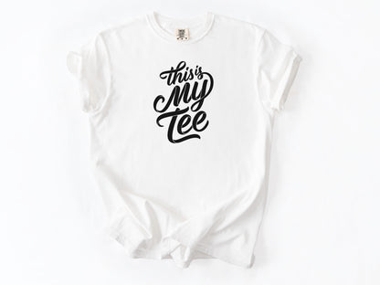 this is my tee Tee