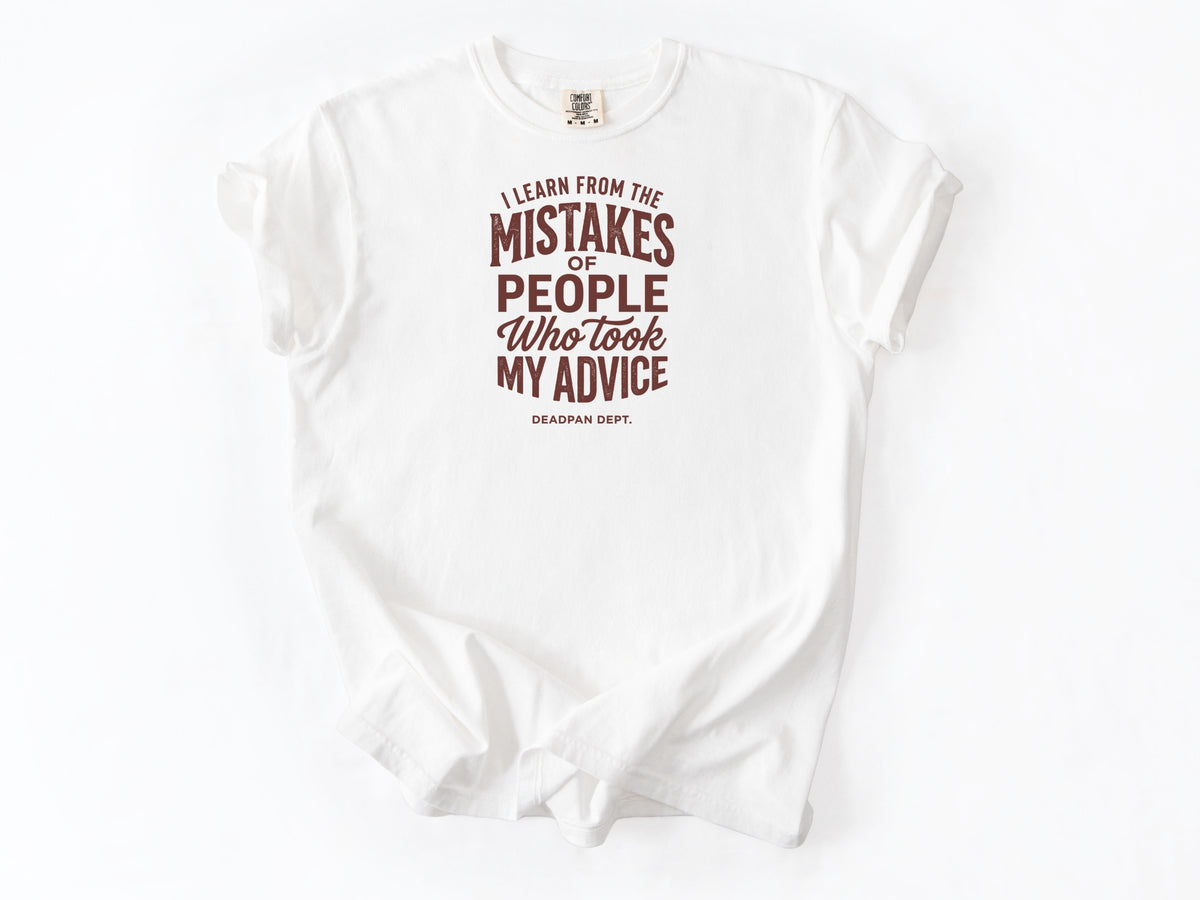 I learn from mistakes Tee