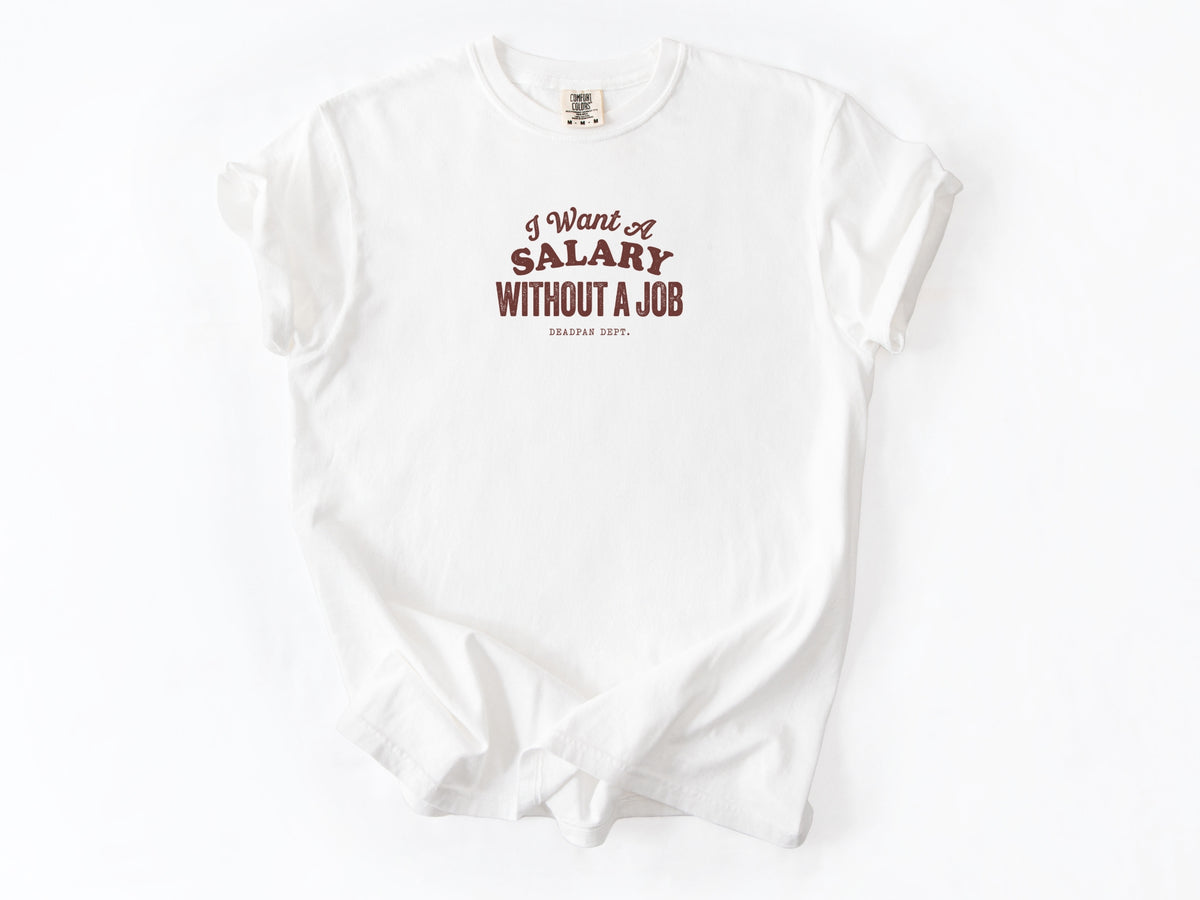 I want a salary Tee