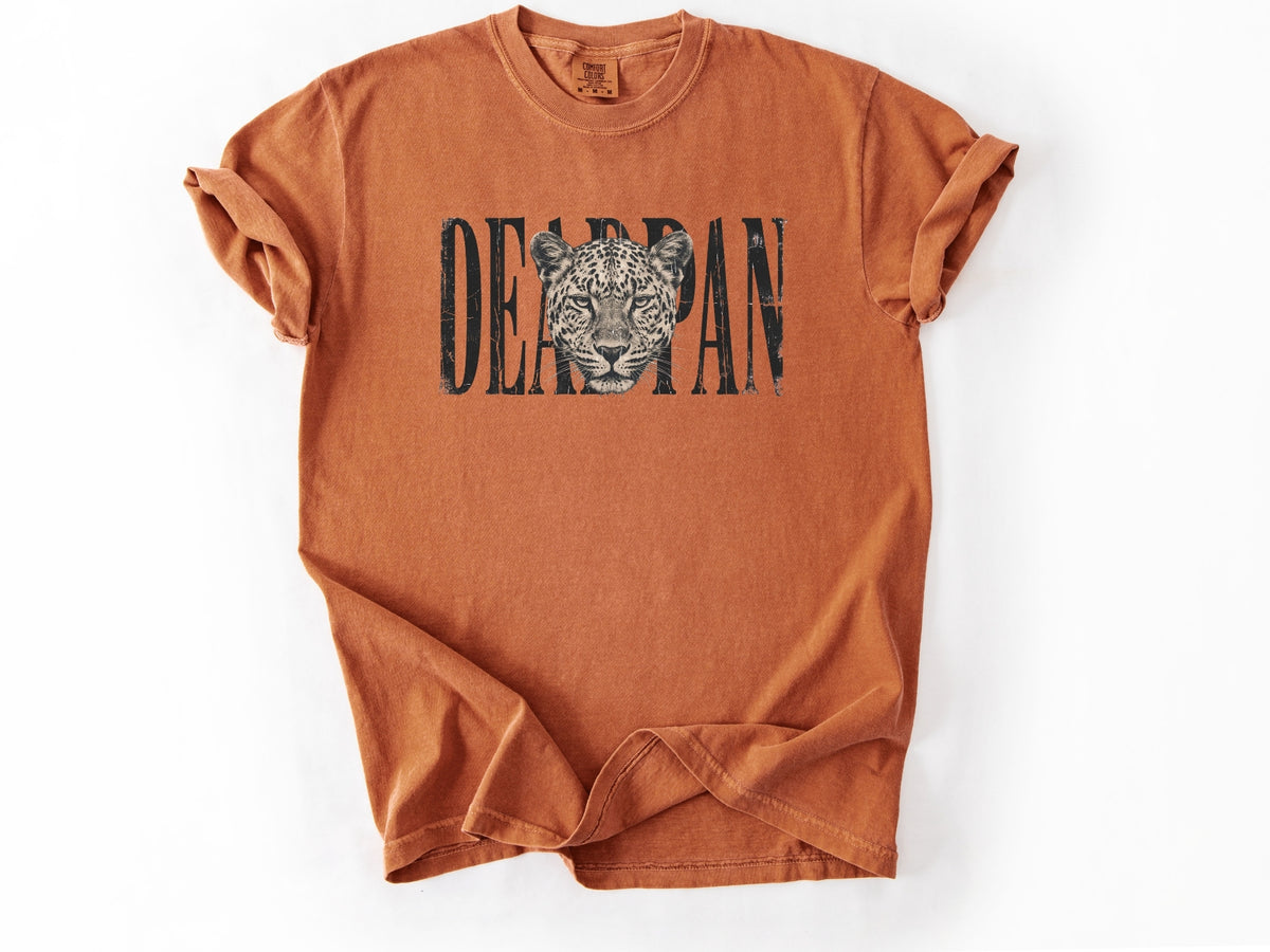 Deadpan leopard Tee