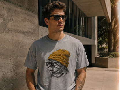 Cat in a hat Tee
