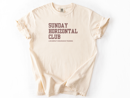 Sunday Horizontal Club Tee