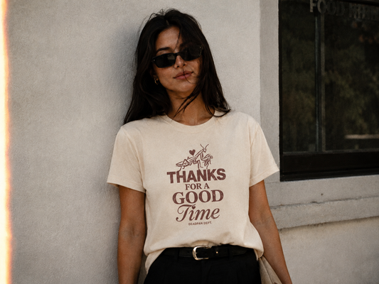 Thanks for a good time Tee